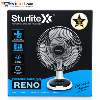 SturliteX RENO Portable Table Fan
