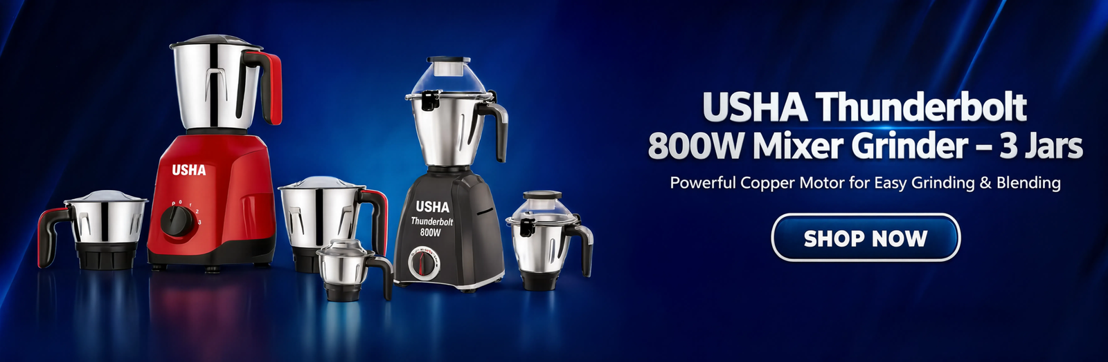 USHA Thunderbolt Mixer
