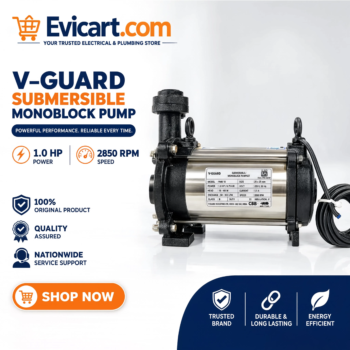 V-Guard BLUE OSSH60 – 0.5 HP Openwell Submersible Pumpset