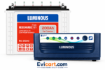 Luminous Eco Volt+ 1550 + RC25000 200Ah Tubular Battery